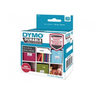 LABEL ETIKET DYMO DURABLE 19764 54MMX25MM WIT