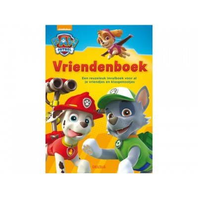 VRIENDENBOEK DELTAS PAW PATROL