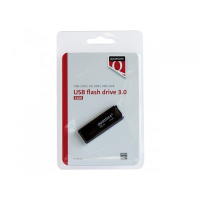 USB-STICK QUANTORE FD 32GB 3.0 ZWART