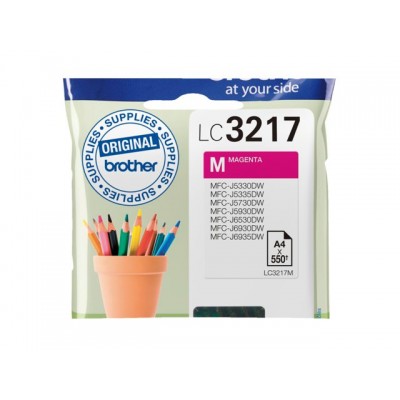 INKCARTRIDGE BROTHER LC-3217 ROOD