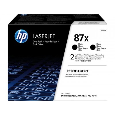 TONERCARTRIDGE HP 87X CF287XD 18K ZWART