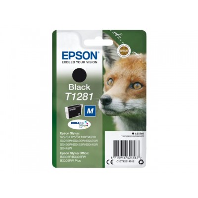 INKCARTRIDGE EPSON T1281 ZWART
