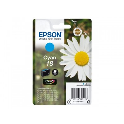 INKCARTRIDGE EPSON 18 T1802 BLAUW