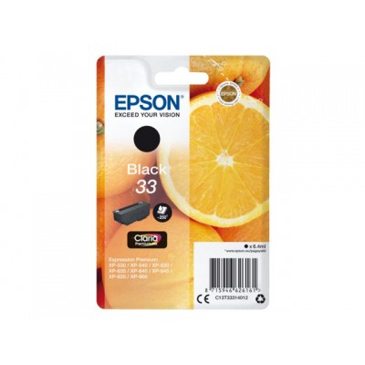 INKCARTRIDGE EPSON 33 T3331 ZWART