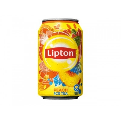 FRISDRANK LIPTON ICE TEA PEACH BLIKJE 0.33L