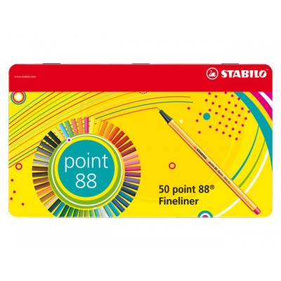 FINELINER STABILO POINT 8850-6 ASS