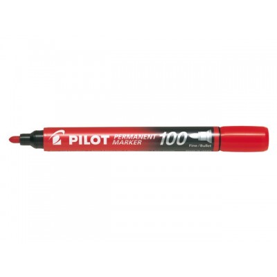 VILTSTIFT PILOT SCA-100-R ROND 1MM ROOD