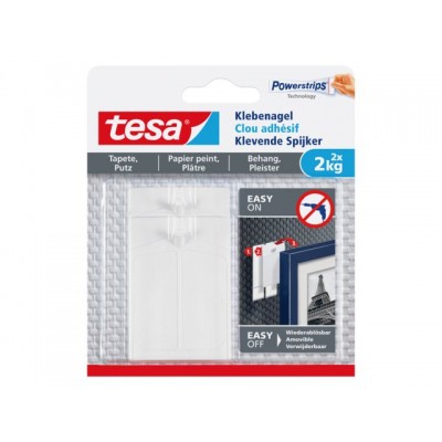 KLEVENDE SPIJKER TESA VOOR BEHANG EN PLEISTERWERK 2KG