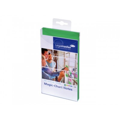 MAGIC-CHART NOTES LEGAMASTER 10X20CM GROEN