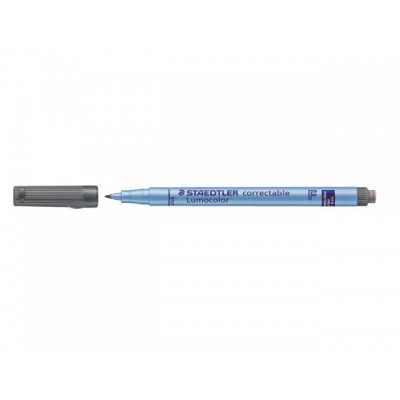 VILTSTIFT STAEDTLER OHP LUMO F 305 CORRECTABLE ZW