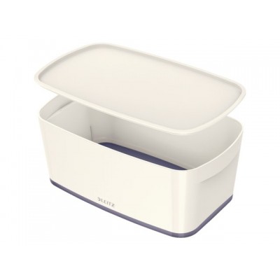OPBERGBOX LEITZ MYBOX KLEIN GRIJS/WIT