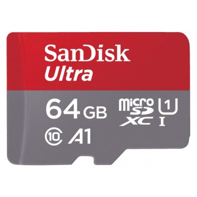 GEHEUGENKAART SANDISK MICRO SDXC ANDROID 64GB CL10