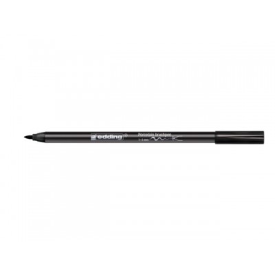 BRUSHPEN EDDING 4200 PORSELEIN ZWART