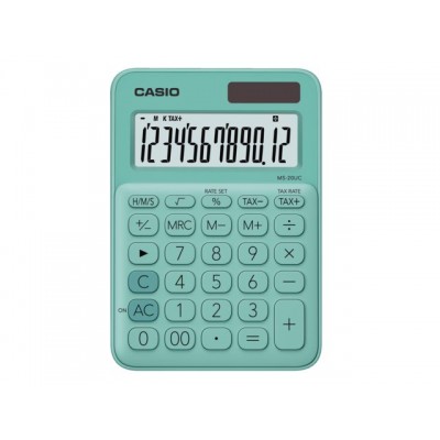 REKENMACHINE CASIO MS-20UC GROEN