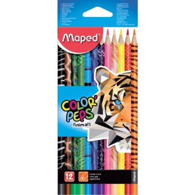 KLEURPOTLOOD MAPED COLOR'PEPS DIEREN