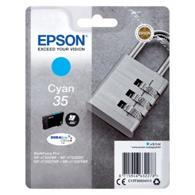 INKCARTRIDGE EPSON 35 T3582 BLAUW