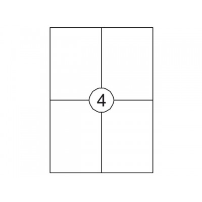 ETIKET QUANTORE 105X148MM 60ST