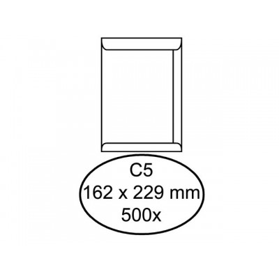 ENVELOP QUANTORE AKTE C5 162X229 100GR WIT