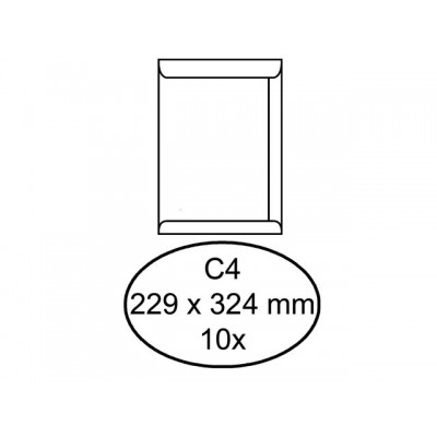 ENVELOP QUANTORE AKTE C4 229X324 120GR ZK WIT