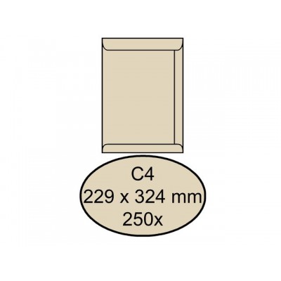 ENVELOP QUANTORE AKTE C4 229X324 120GR CREMEKRAFT