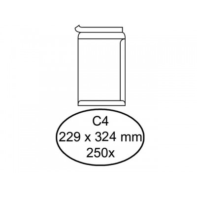 ENVELOP QUANTORE AKTE C4 229X324 ZK 120GR WIT