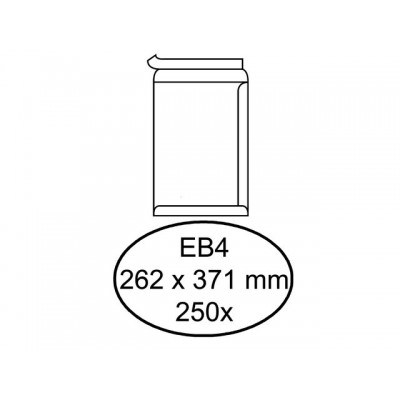 ENVELOP QUANTORE AKTE EB4 262X371 ZK 120GR WIT