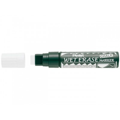 KRIJTSTIFT PENTEL SMW56 WET ERASE BLOK 4-12MM WIT