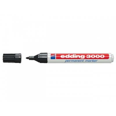 VILTSTIFT EDDING 3000 ROND 1.5-3MM ZWART