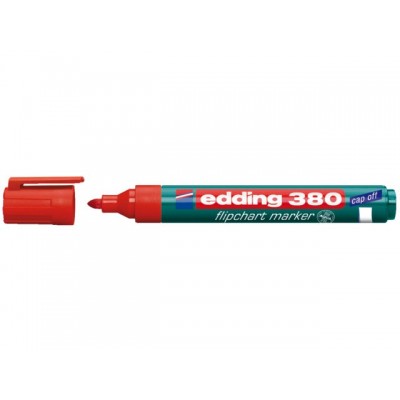 VILTSTIFT EDDING 380 FLIPOVER ROND 2MM ROOD