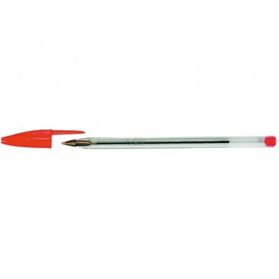 BALPEN BIC CRISTAL ROOD