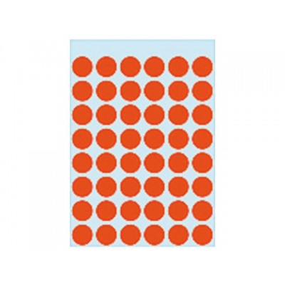 ETIKET HERMA 1862 ROND 12MM 240ST ROOD