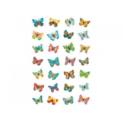 ETIKET HERMA 6819 VLINDER GLIMMER FOLIE
