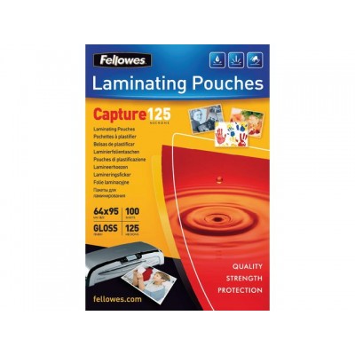 LAMINEERHOES FELLOWES 65X95MM 2X125MICRON