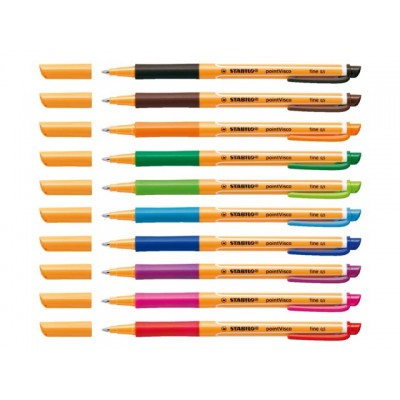 ROLLERPEN STABILO POINTVISCO 1099/10 ASS