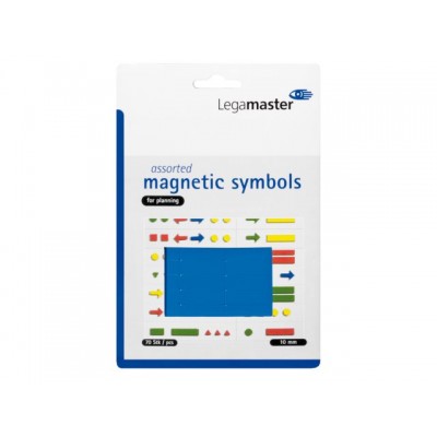 MAGNEET LEGAMASTER SYMBOLEN 10MM BLAUW ASS