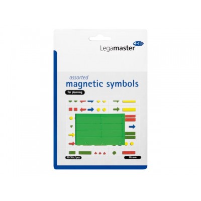 MAGNEET LEGAMASTER SYMBOLEN 10MM GROEN ASS