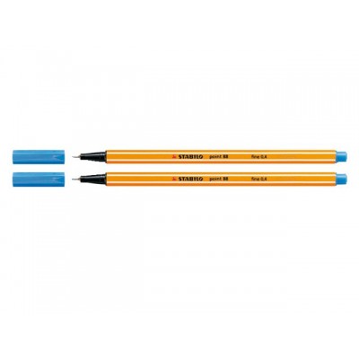 FINELINER STABILO POINT 88/32 MIDDELBLAUW