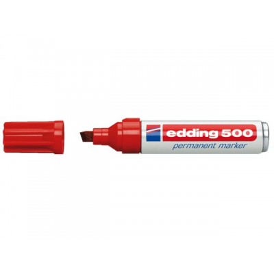 VILTSTIFT EDDING 500 SCHUIN 2-7MM ROOD