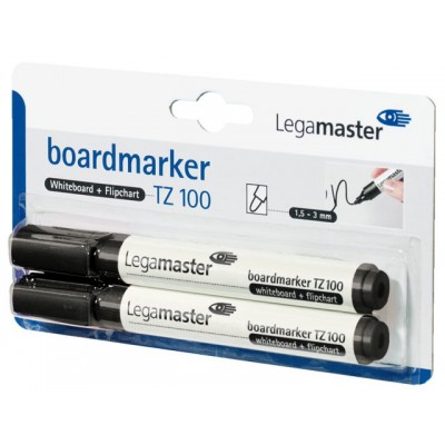 VILTSTIFT LEGA TZ100 WHITEBOARD ROND 2MM ZWART
