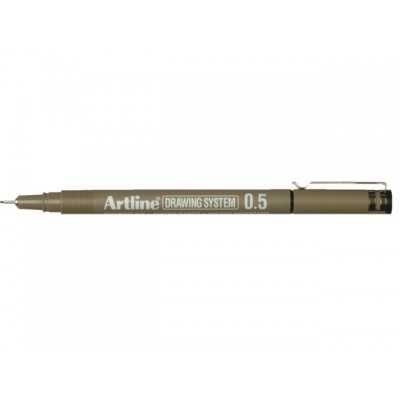 FINELINER ARTLINE 0.5MM ZWART