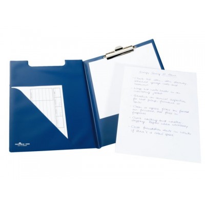 KLEMMAP DURABLE 2355 A4 KOPKLEM MET INSTEEK BLAUW