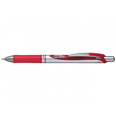 GELSCHRIJVER PENTEL ENERGEL BL77 RETRA 0.4MM ROOD