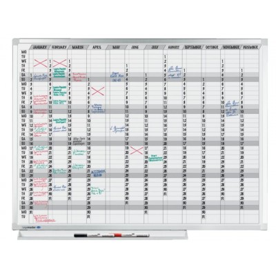 PLANNER JAAR LM 365 DAGEN 90X120CM