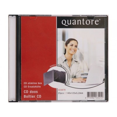 CD DOOS QUANTORE LEEG SLIMLINE