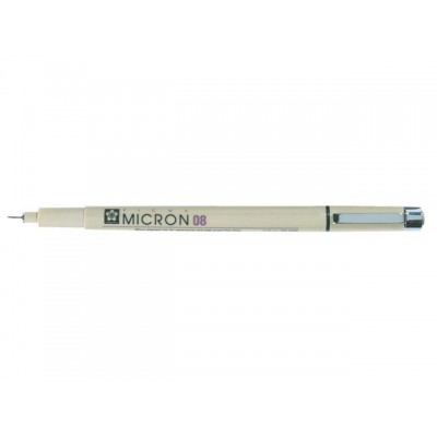 FINELINER BRUYNZEEL PIGMA MICRON08 0.5MM ZWART