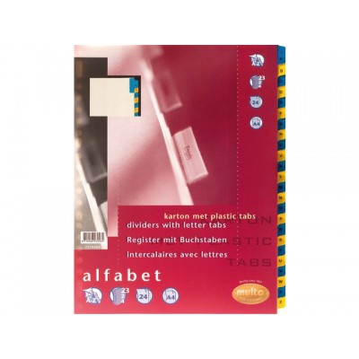 TABBLADEN MULTO 7310400 A4 23R KARTON A-Z CHAMOIS