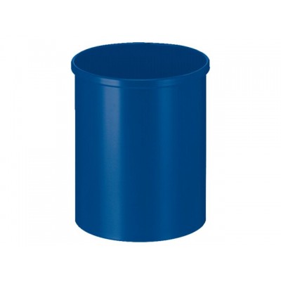 PAPIERBAK VEPABINS ROND 25.5CM 15LITER BLAUW