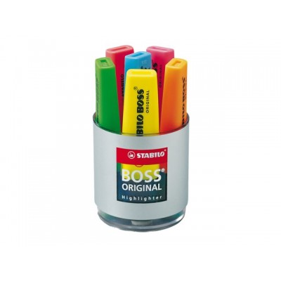 MARKEERSTIFT STABILO BOSS BUREAUSET 70/6 ASS