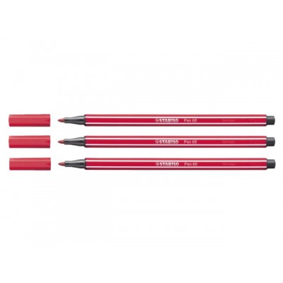 VILTSTIFT STABILO 68/50 DONKERROOD