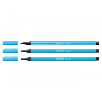 VILTSTIFT STABILO 68/57 AZUUR BLAUW